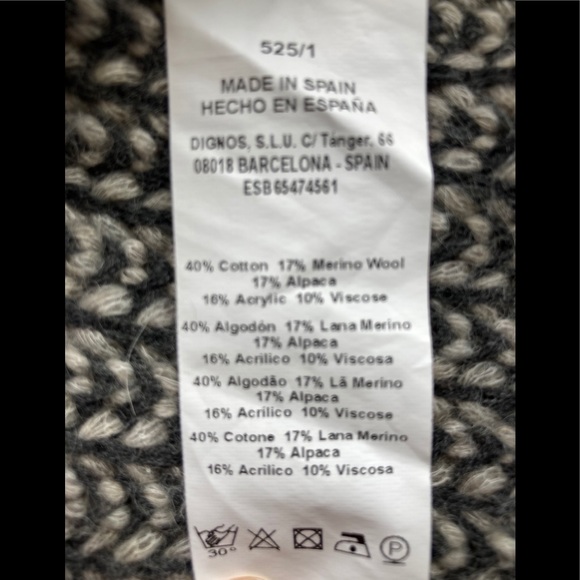 Diktons Barcelona Small Cardigan Sweater size S - Picture 7 of 10